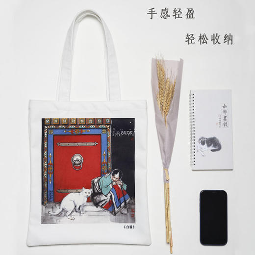 嘉德文库丨史国良艺术绘画帆布包 商品图2