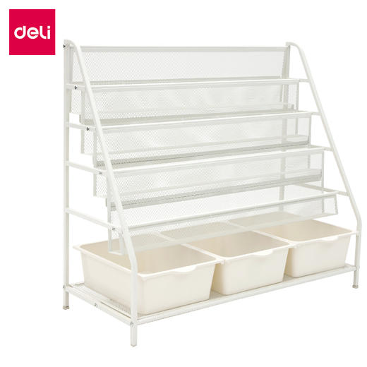 得力50503绘本架(海量型)(白色)(套) 商品图0