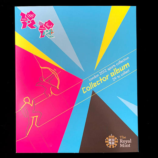 伦敦奥运会纪念币大全套(共29枚) 、英国皇家造币厂、带官方卡册、分体卡 商品图6