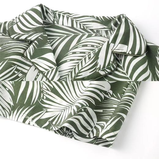 安莉芳新品ins风桑蚕丝棉睡衣套装女士小翻领开衫式家居服EL00463 商品图4
