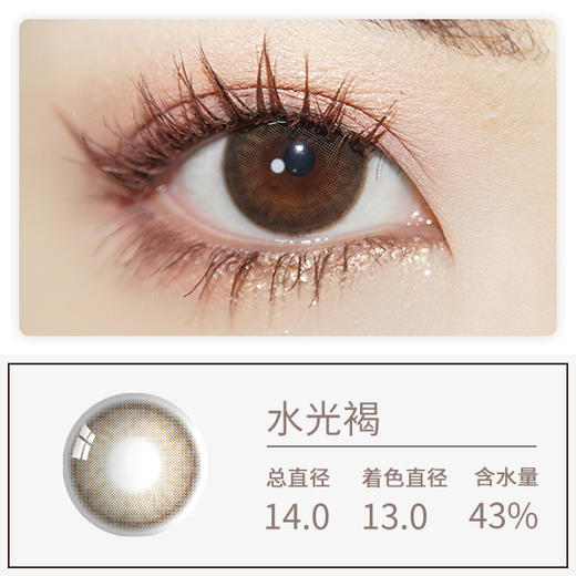 Darrens 水光褐 日抛 (10片装）DMO18 商品图1