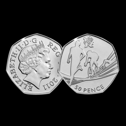 伦敦奥运会纪念币大全套(共29枚) 、英国皇家造币厂、带官方卡册、分体卡 商品图1