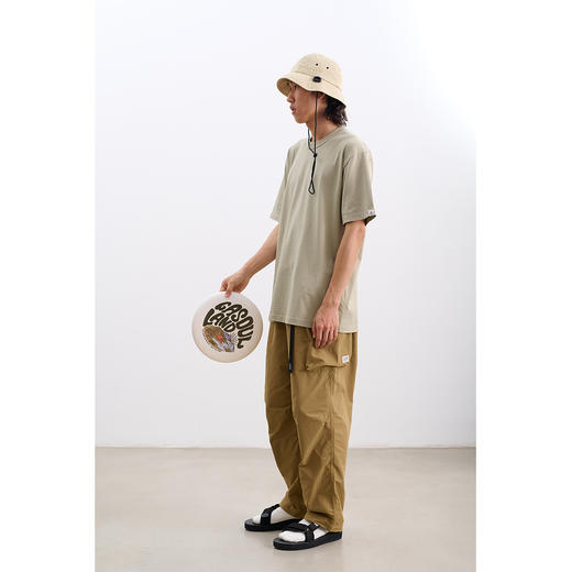 吃茶去chichaqu基础款纯棉宽松T恤 商品图1