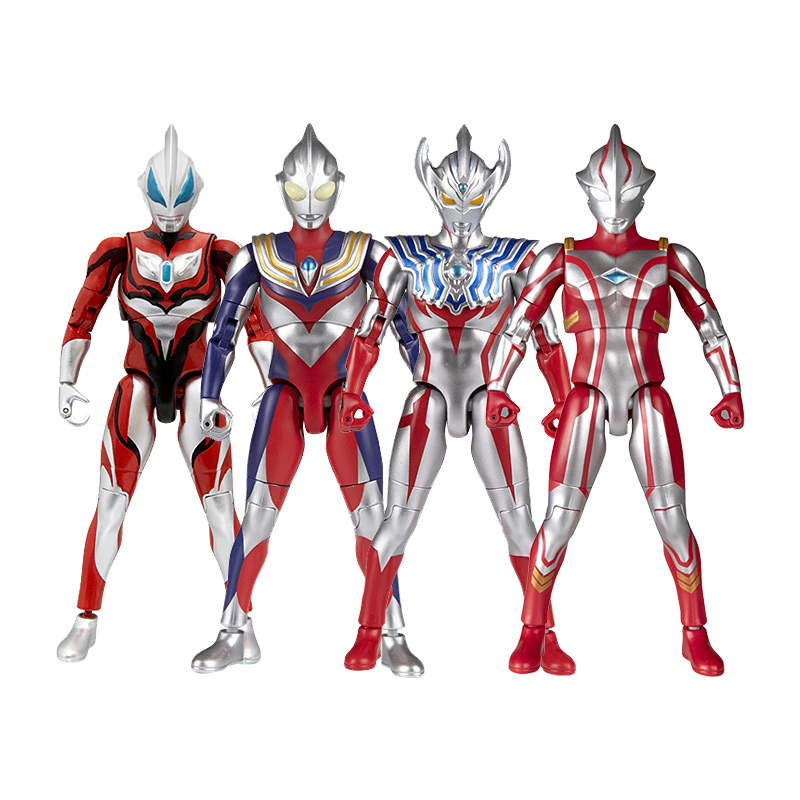 万代Bandai  17.5cm发声超可动奥特曼模型人偶玩具迪迦赛罗捷德