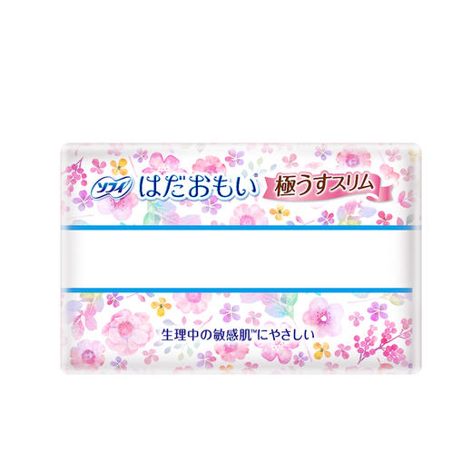 日本尤妮佳苏菲卫生巾温柔肌日用棉柔纯棉卫生巾17片26cm 商品图4