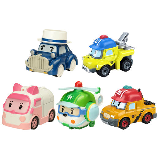 银辉 海利直升机安巴救护车马斯提老爷车马克工程车巴奇工程车特瑞奇农夫车（合金版) 商品图0