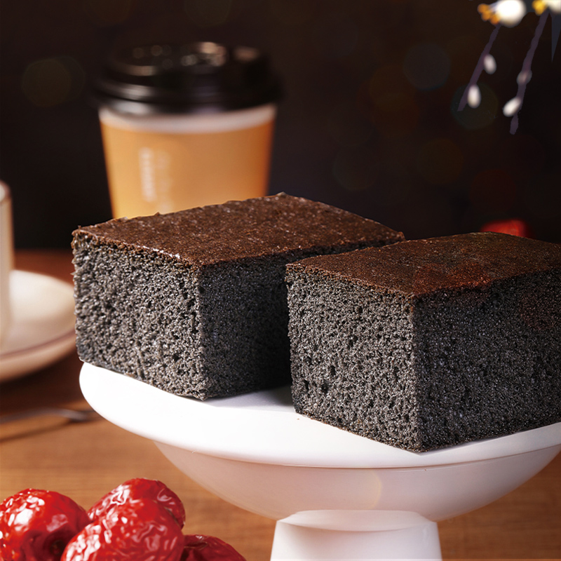 【好物推荐】健康粗粮三黑枣糕 黑豆黑米黑芝麻 630g/箱