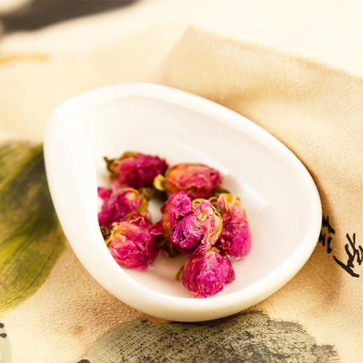 【第2件0元】芽典 玫瑰花茶 无硫玫瑰花冠 伴手礼 50g/盒（京东同款） 商品图7