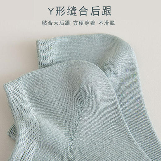 春夏透气短袜棉袜10双装 商品图3