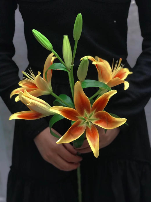 皇冠单头百合无香味一扎10支