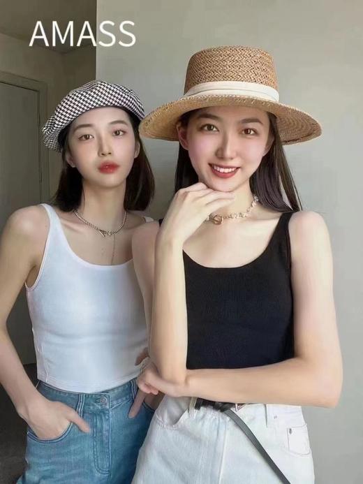 3楼阿玛施AMASS服饰黑白背心 商品图2