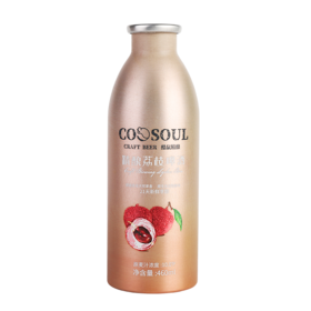 【荔枝啤酒】460ml*6支 COOSOUL酷鼠精酿系列