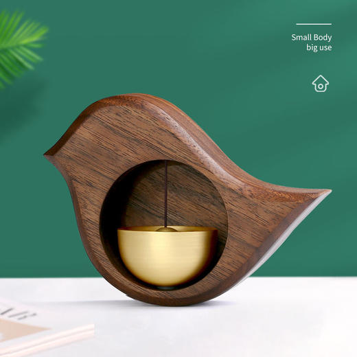 悦耳门铃铜铃铛吸门式日系风铃粘贴摆件礼物 商品图4