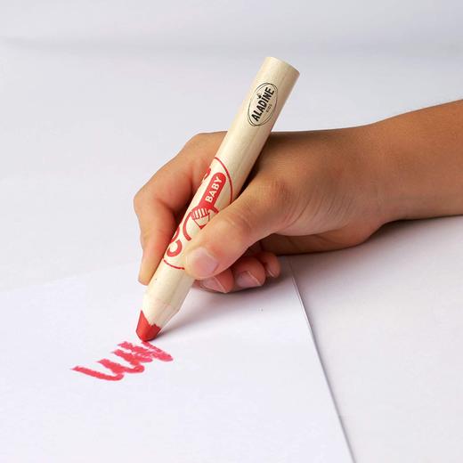 法国Aladine 幼儿安全可洗软性彩铅笔 商品图2