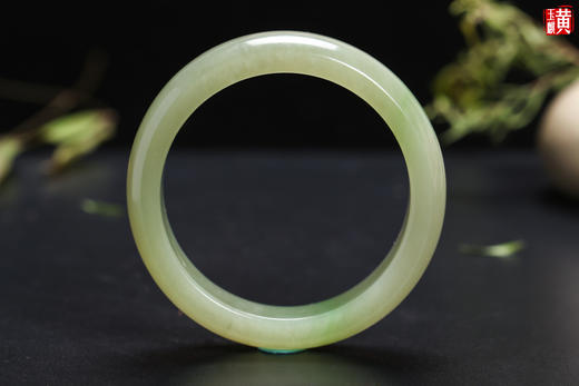 和田翠青玉手镯 商品图2