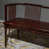 紫檀直棂长椅 商品缩略图1