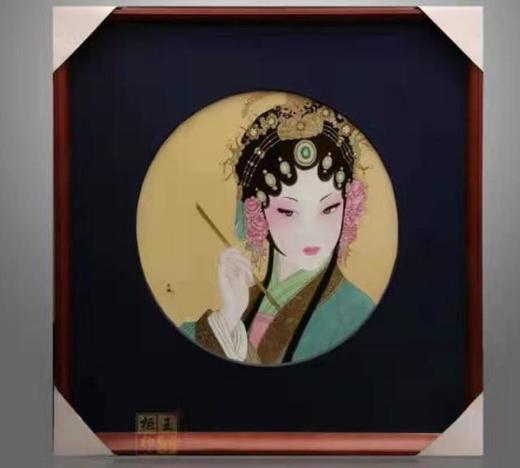 胭脂扣 人物戏曲瓷板画 商品图0