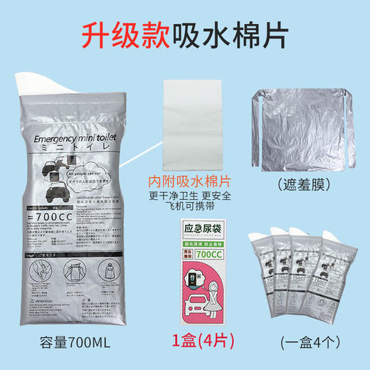 车载应急尿袋便携一次男女通用小便器， 商品图2