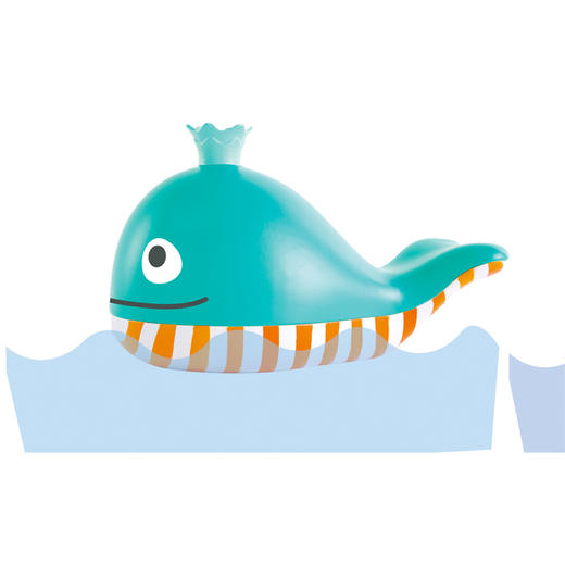 Hape泡泡鲸戏水玩E0216 商品图1