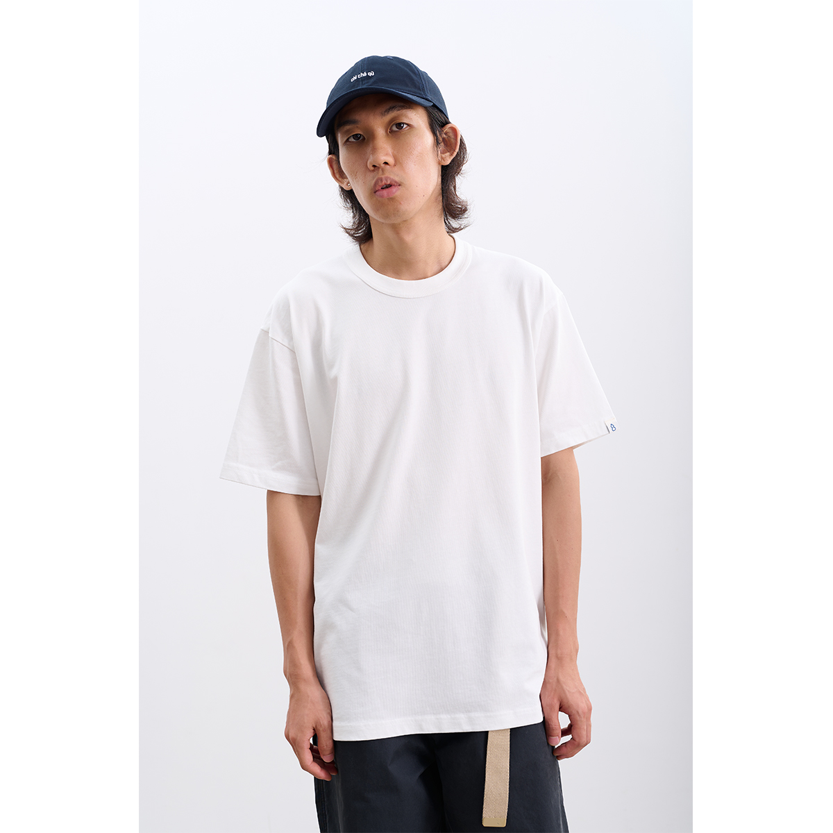 吃茶去chichaqu基础款纯棉宽松T恤