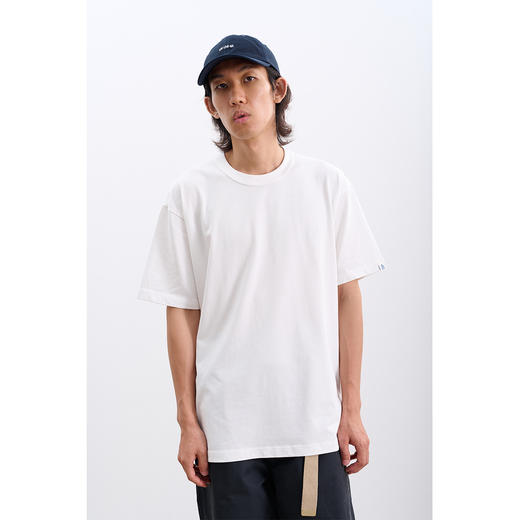 吃茶去chichaqu基础款纯棉宽松T恤 商品图0