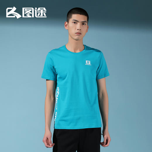 Senselead森力/男式短袖棉T恤 SSAJI81165 商品图0