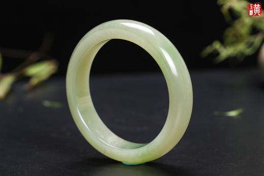 和田翠青玉手镯 商品图5