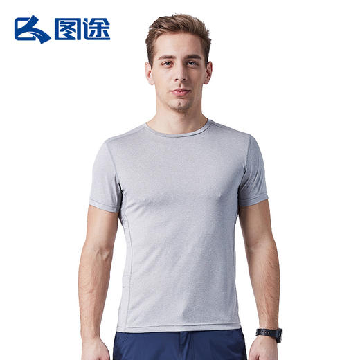 Senselead森力/男式速干圆领短T恤 SSAJG81013 商品图11