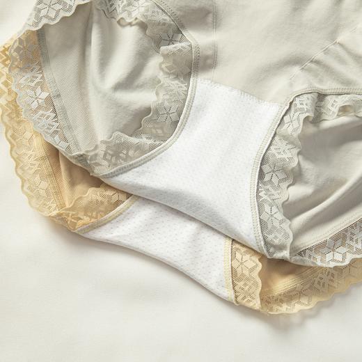 凉爽冰丝裸氨超薄面膜裸感女士内裤蕾丝提臀2178/2180/2186/12178/1128/1131/2409 商品图6