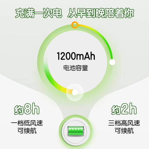 得力85812-迷你手持风扇(1台/盒) 商品图3