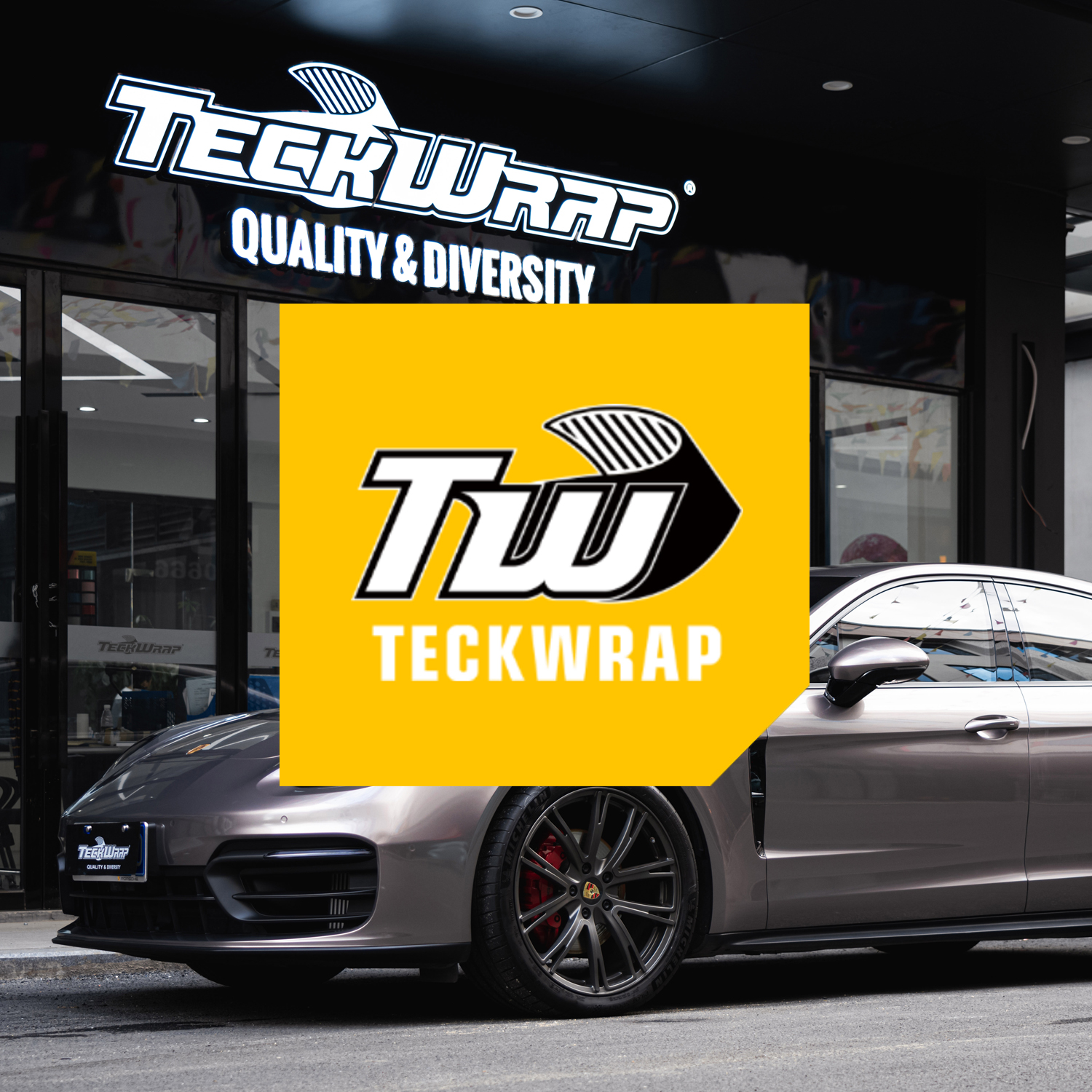 美国 TeckWrap 秃鹰 改色膜 透明膜 车身彩绘 x 酷乐汽车官方合作