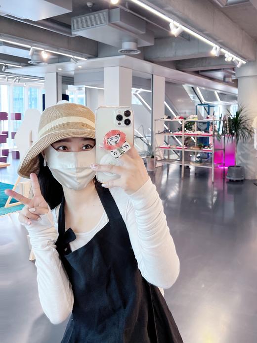 贴身物品不tui换|真丝fang晒口罩，现货-- 商品图4