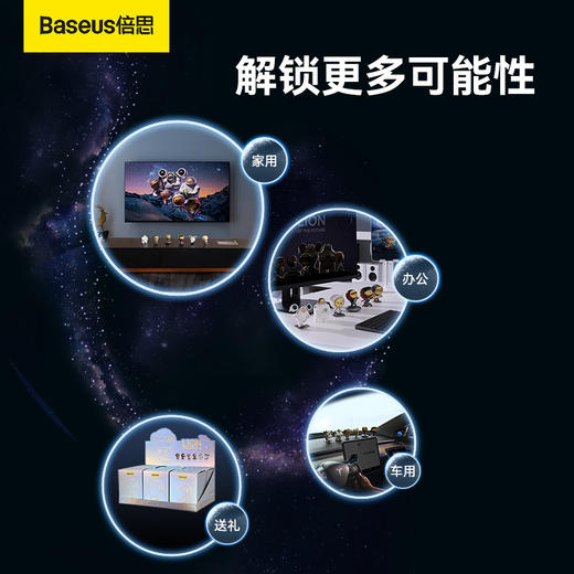 倍思 明日之狮公仔盲盒手办 商品图7