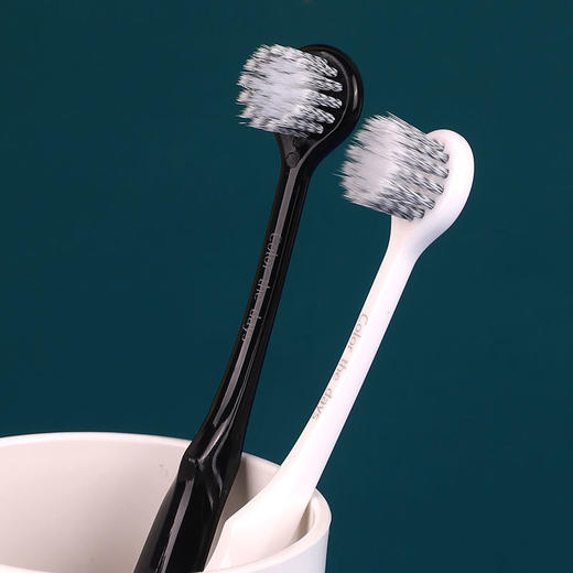 小圆头牙刷软毛高档成人家用螺旋丝深层清洁超细超软男女士情侣款 商品图2