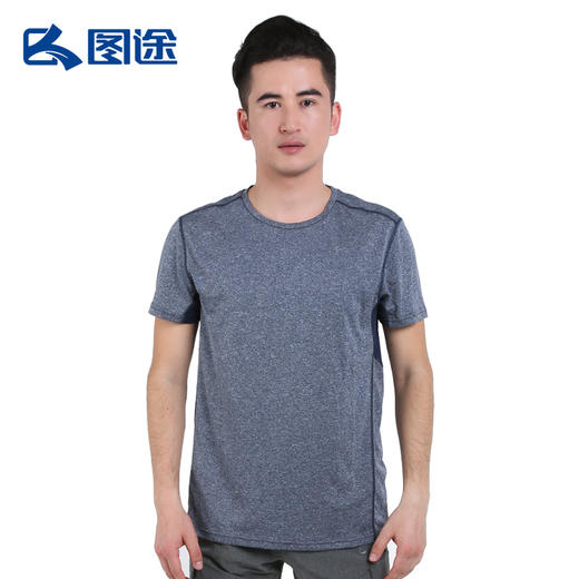 Senselead森力/男式速干圆领短T恤 SSAJG81013 商品图6