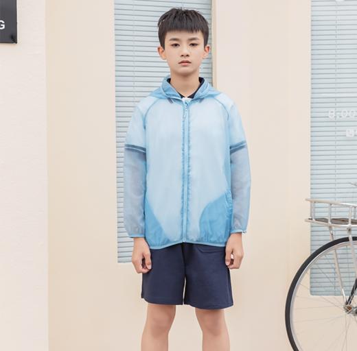 男童 蓝色空调衣/防晒衣 商品图2