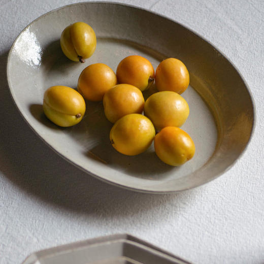 素陶｜椭圆盘 商品图2