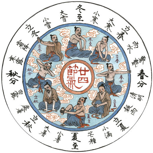 (仓发) 二十四节气（国宝绘画大师罗希贤绘节气诗意画）/故宫出版社/聂锦荣 刘恩东/9787513411424 商品图1