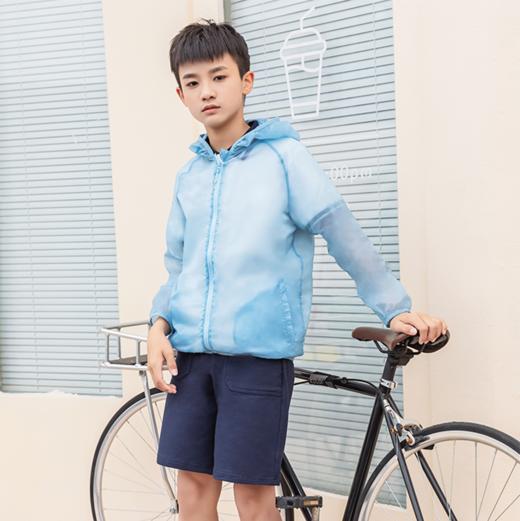 男童 蓝色空调衣/防晒衣 商品图3