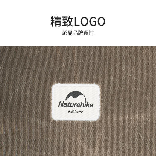 Naturehike挪客帆布柴火收纳袋便携户外露营野营多用途手提收纳袋 商品图3