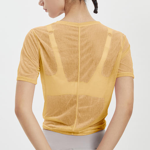 运动瑜伽罩衫跑步速干衣美背健身服宽松透气 商品图1