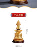 噶当塔西藏舍利塔佛塔摆件藏传佛教藏密宗用品菩提宝塔纯铜噶当塔 商品缩略图4