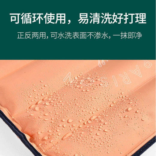 【清凉升级，秒降10度！】德国工艺纯液态流体凝胶冰垫！快速降温，清凉舒适，久坐不热，结实抗压200kg，双面可用易清洗，多功能冰感坐垫！ 商品图1