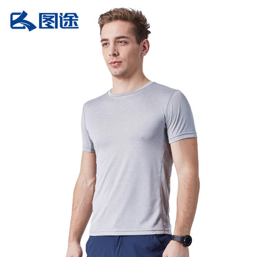 Senselead森力/男式速干圆领短T恤 SSAJG81013 商品图12