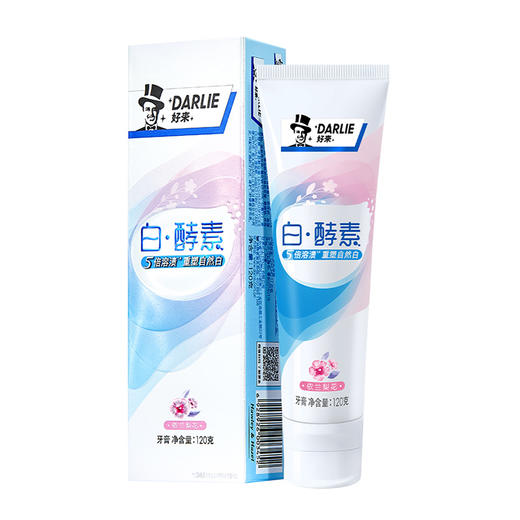好来白酵素牙膏淡雅花香120g 商品图1
