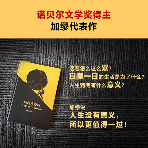 (仓发) 西西弗神话（加缪之女推荐！曾经我也觉得人生没有意义，直到西西弗告诉我人生真谛！）（读客经典文库）/江苏凤凰文艺出版社/[法]阿尔贝·加缪/9787559446244 商品图3