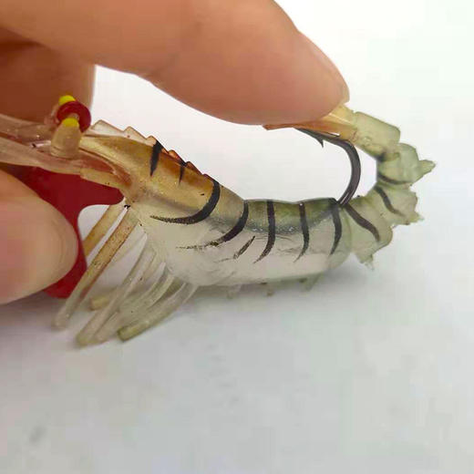 LureGee极限路亚多节跳跳虾仿生虾软虫路亚饵虾形鱼饵鲈鱼鳜鱼饵 商品图1