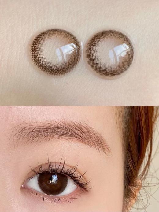 HUSHLENS【黑鹰拿铁 榛果拿铁 】爱si这份减龄  邻家妹妹既视感 真的显得整个人贼嫩 商品图3