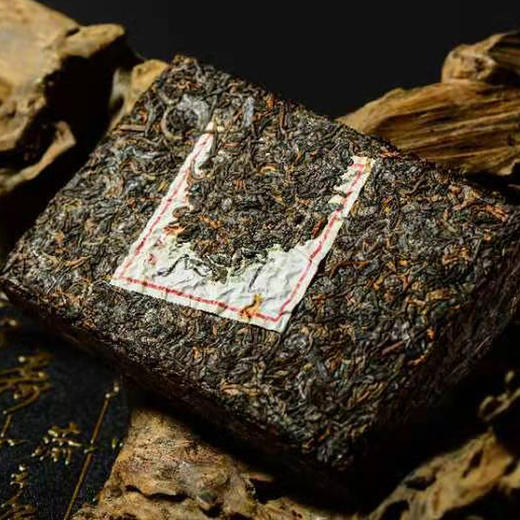 澜沧古茶2007年盘古熟砖普洱熟茶盒装243g*2 商品图3