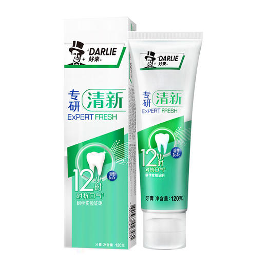 好来专研清新牙膏120g 商品图0